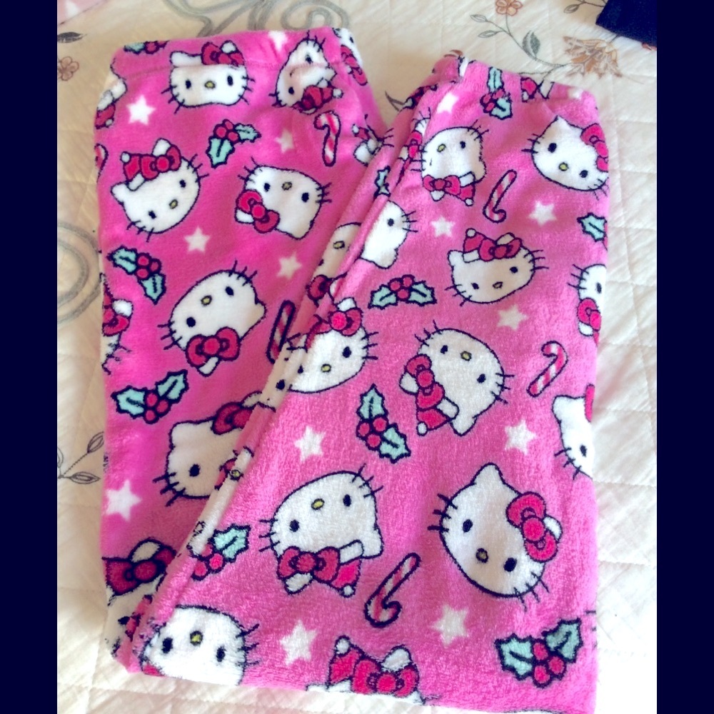 Hello kitty Christmas pajamas set
